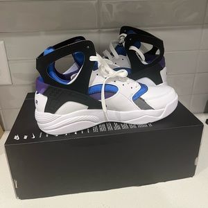 New Nike Air Flight Huarache OG White Varsity Purple 2023 - FD0183 101